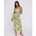 Floral Lace Four-Piece Swim Set