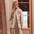 Floral Embroidered Shirt Jacket