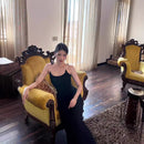 Invisible Strap Slim Fit Maxi Dress – Sexy High-End Look