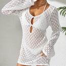Lace-up Sexy Beach Dress for Women, Bikini Cover-Up