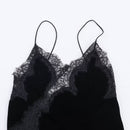 French design lace velvet dress for women's wear