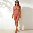 Tight fitting backless swimsuit