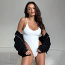 Strapless Low-Cut Sleeveless Backless Women Bikini
