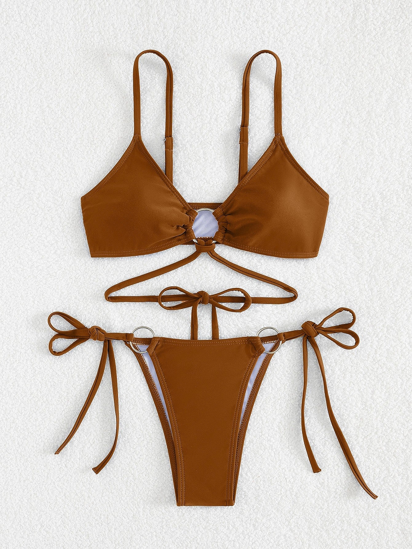 High waisted bikini women's swimsuit