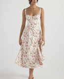 Ladies Fashion summer dresses women  maxi floral slip backless womens dresses elegant