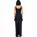 Womens Black Sleeveless Sling Design Diamond Party Club Bandage Dress