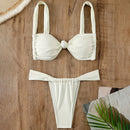 Bikini Swimwear Women Two-Piece Set Sexy Strappy
